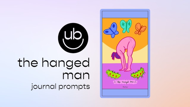 the hanged man | journal prompts