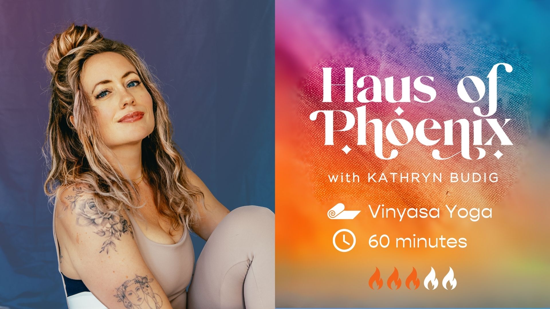 let's bloom with Kathryn Budig • haus of phoenix