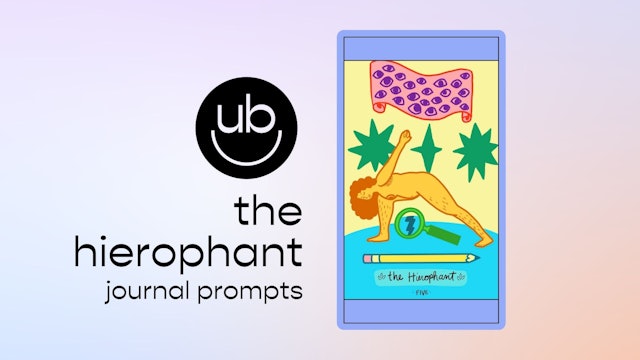 the hierophant | journal prompts