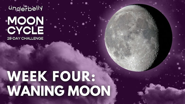 WEEK 4 | Moon Cycle Challenge