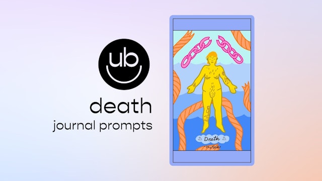 death | journal prompts