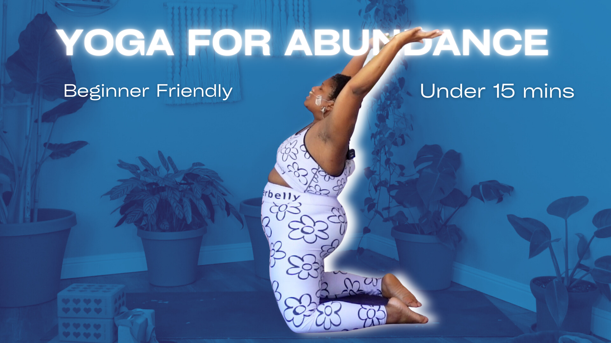 Yoga to Attract Abundance | Under 15 mins | Beginner and Plus Size Friendly