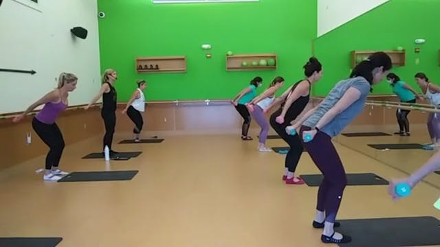 LIVE Express Barre45 with Leah H