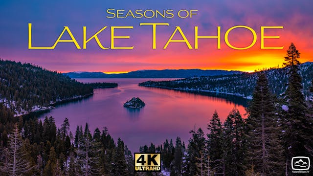 Seasons of Lake Tahoe - 3 Hour Nature Relaxation Video