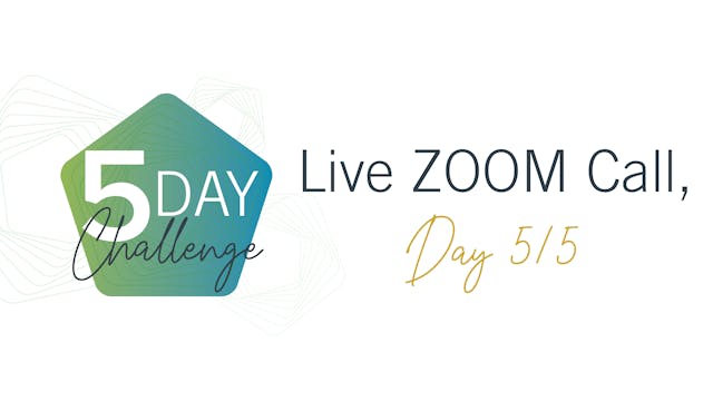 LIVE CALL Wahls Protocol 5 Day Challenge—Day 5/5