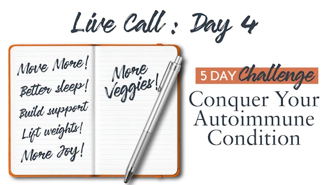 LIVE CALL: Wahls Protocol 5 Day Challenge—Day 4/5