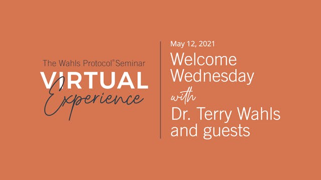 Welcome Wednesday—May 12, 2021