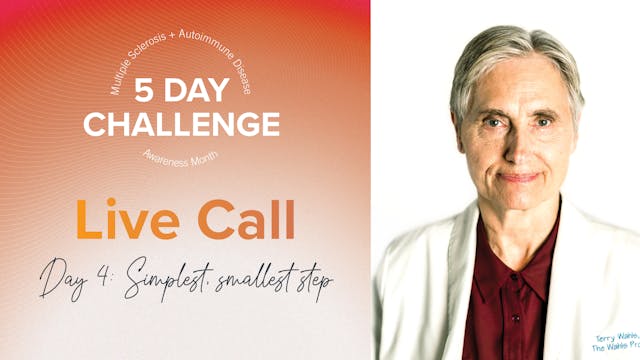 LIVE CALL Wahls Protocol 5 Day Challenge—Day 4/5