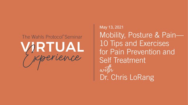 Mobility Posture and Pain