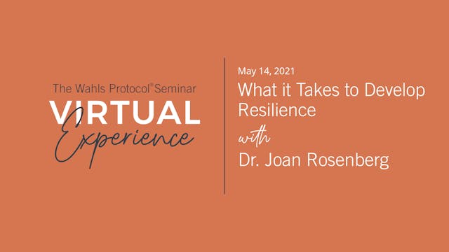 What it Takes to Develop Resilience