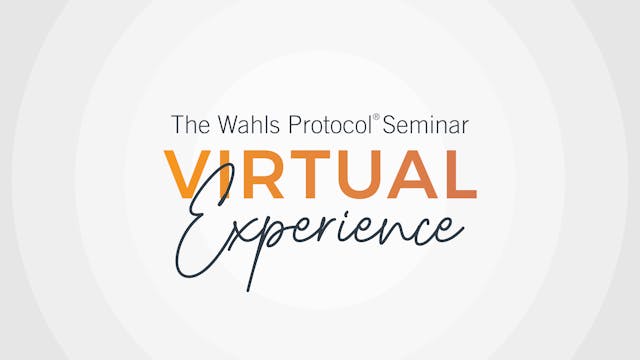 2021 Wahls Protocol Seminar—Essentials + Advanced 