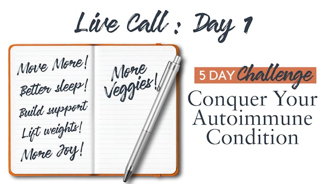 LIVE CALL: Wahls Protocol 5 Day Challenge—Day 1/5
