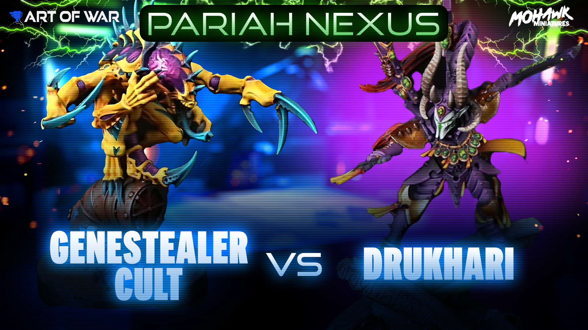 Drukhari Skysplinter vs Genestealer Cults Competitive Battle Report