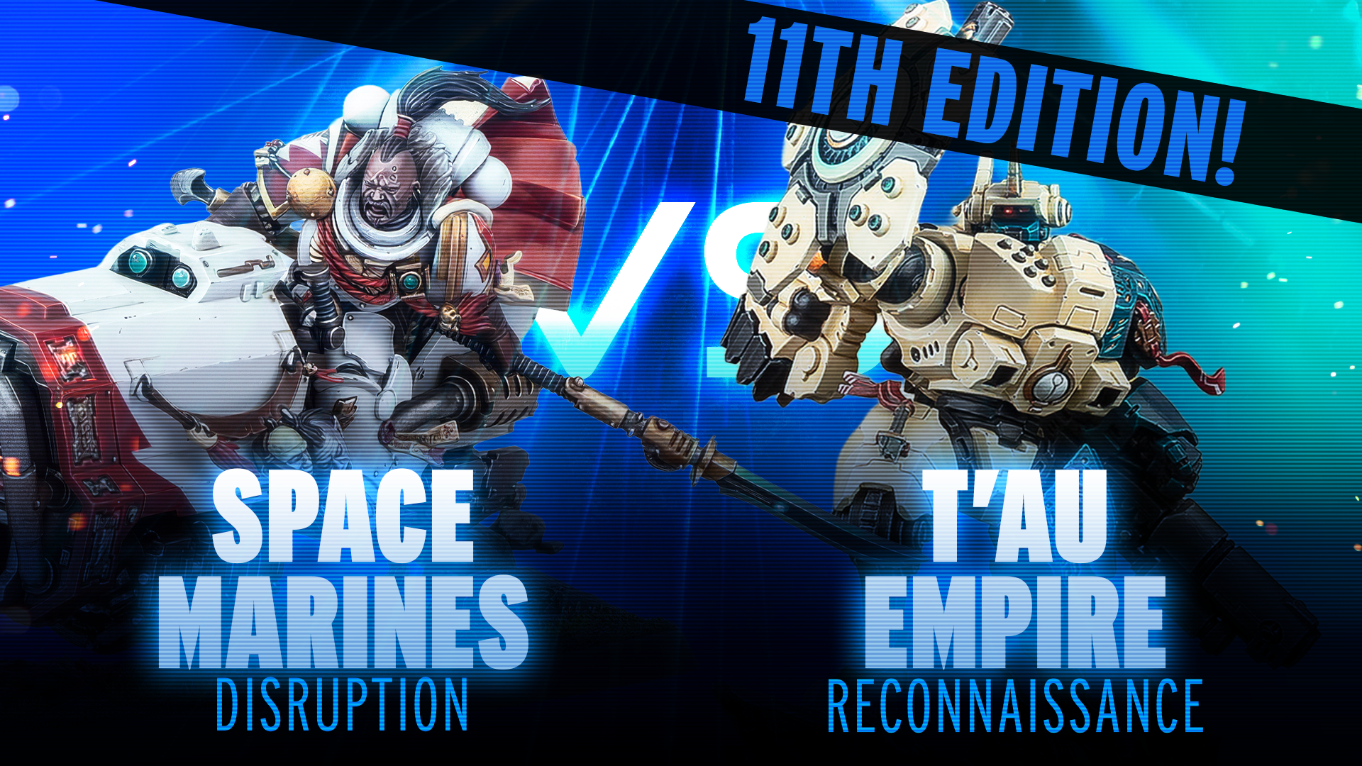 NEW Points 11th Edition Battle Report - Space Marines vs T'au Empire
