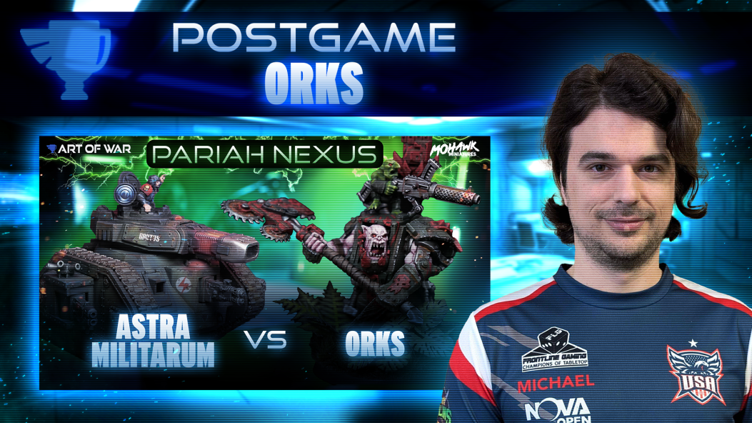 Orks Taktikal Brigade vs Astra Militarum Postgame Analysis