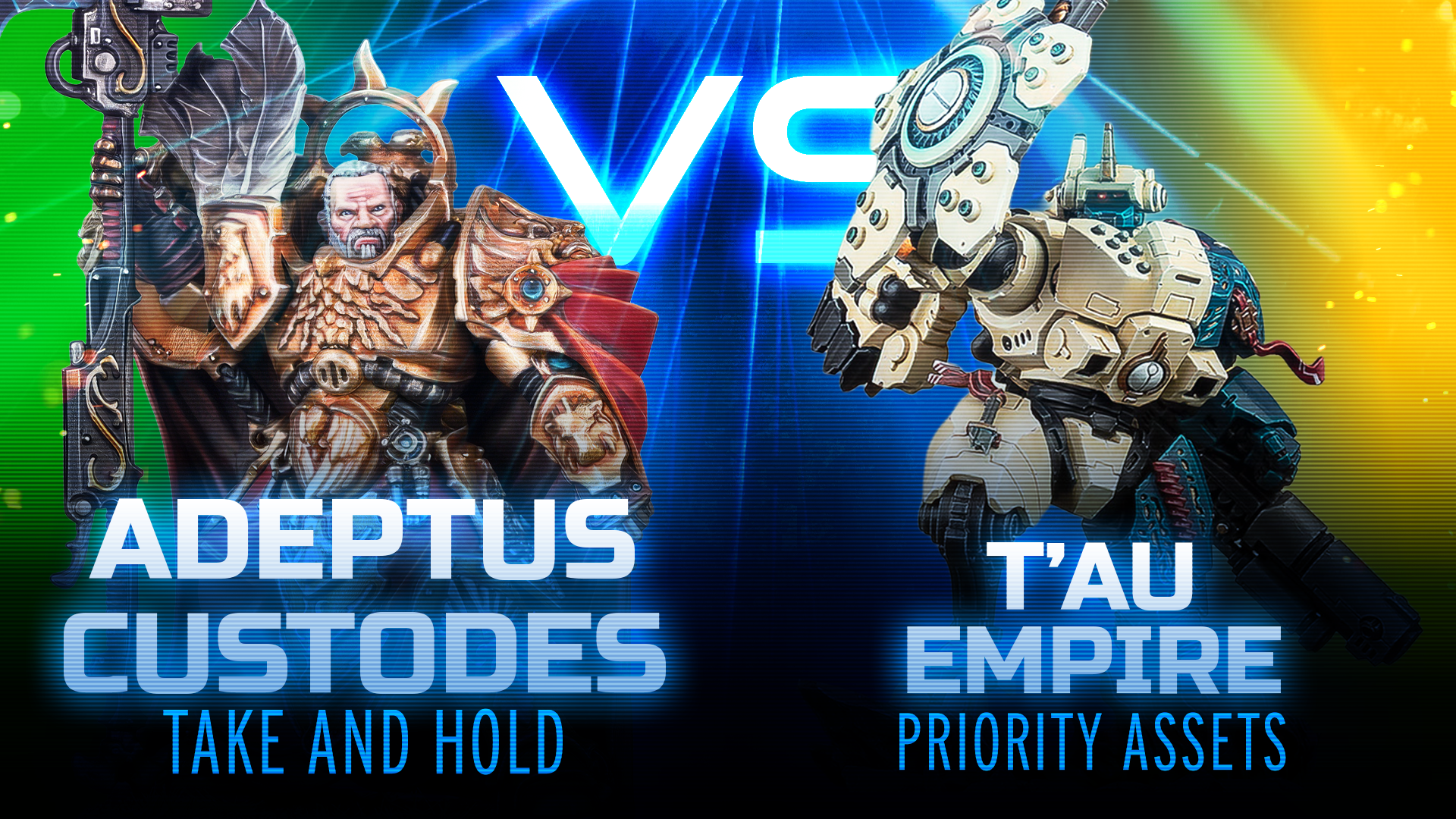 Codex Adeptus Custodes vs T'au Empire Battle Report