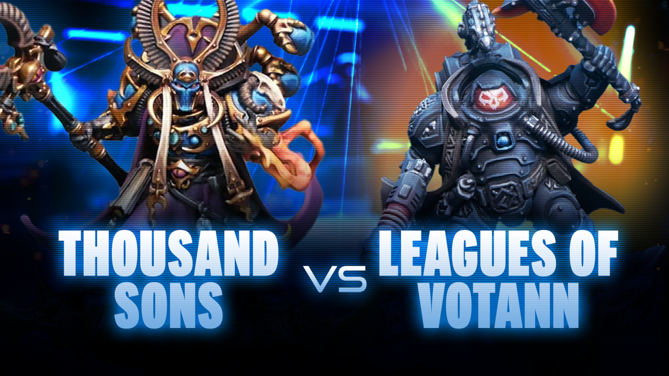 Thousand Sons vs Leagues of Votann Coaching Match