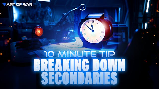 10 Minute Tip - Breaking Down Seconda...