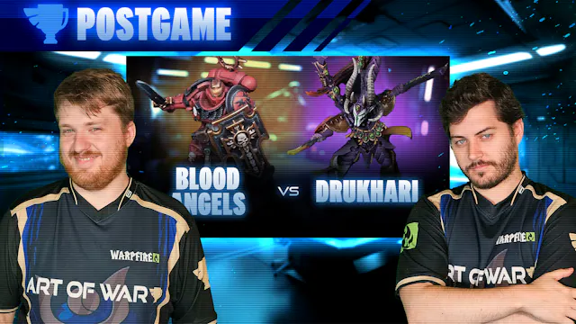 Blood Angels vs Drukhari Post-Game An...