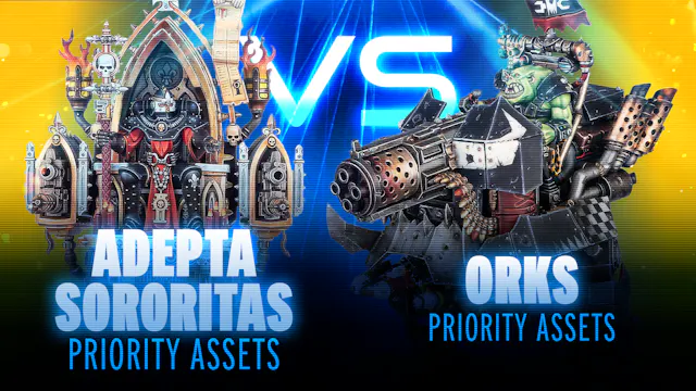 Orks vs Adepta Sororitas Warhammer 40...
