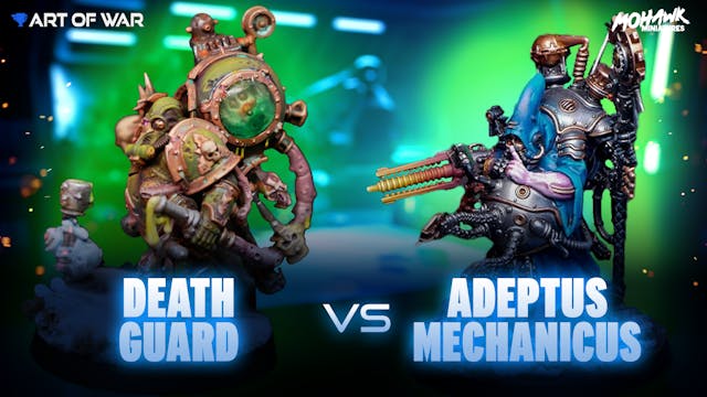 Admech Hunter Cohort vs Death Guard B...