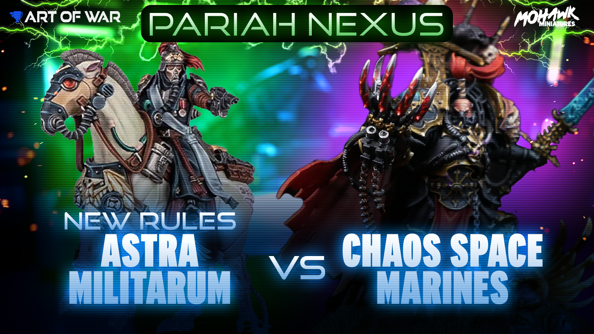 Codex Astra Militarum vs Chaos Space Marines Battle Report