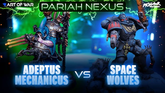 Adeptus Mechanicus vs Space Wolves Ba...