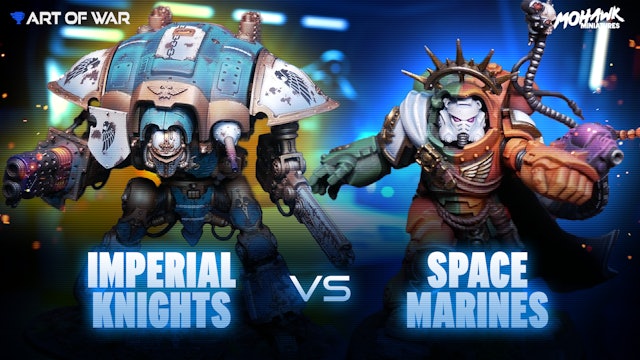 Ultramarines Gladius vs Imperial Knights Battle Report