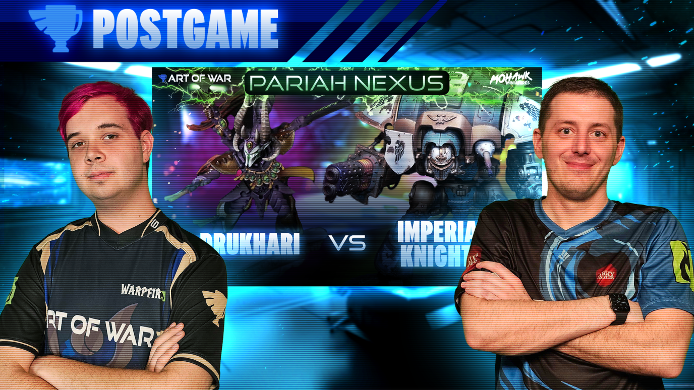 Drukhari vs Imperial Knights Postgame Analysis