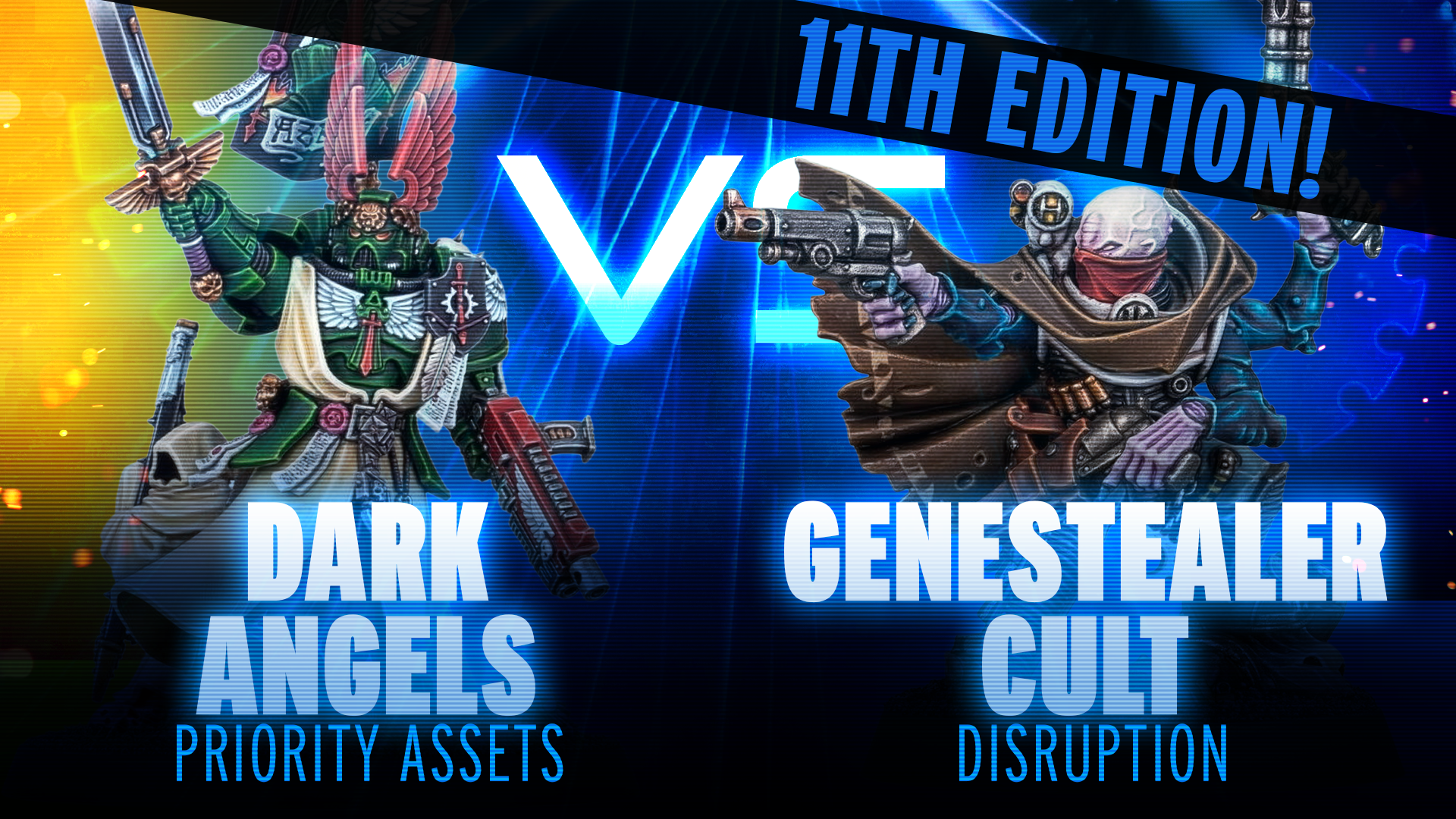 Dark Angels vs Genestealer Cults 11th Edition Battle Report
