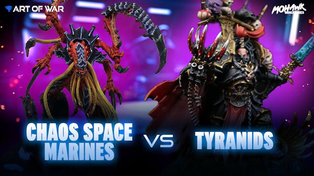 Chaos Space Marines vs Codex Tyranids...