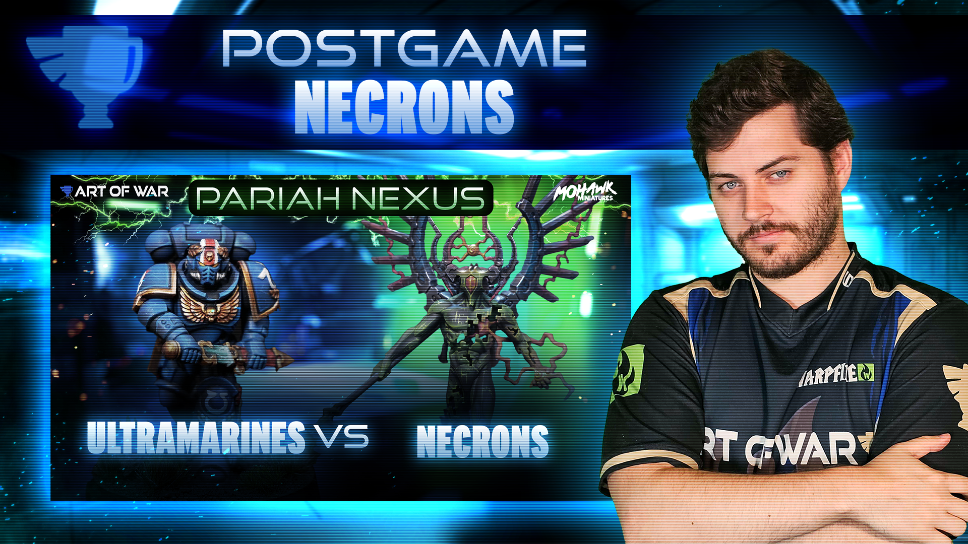 Necrons vs Ultramarines Post-Game Analysis - Richard