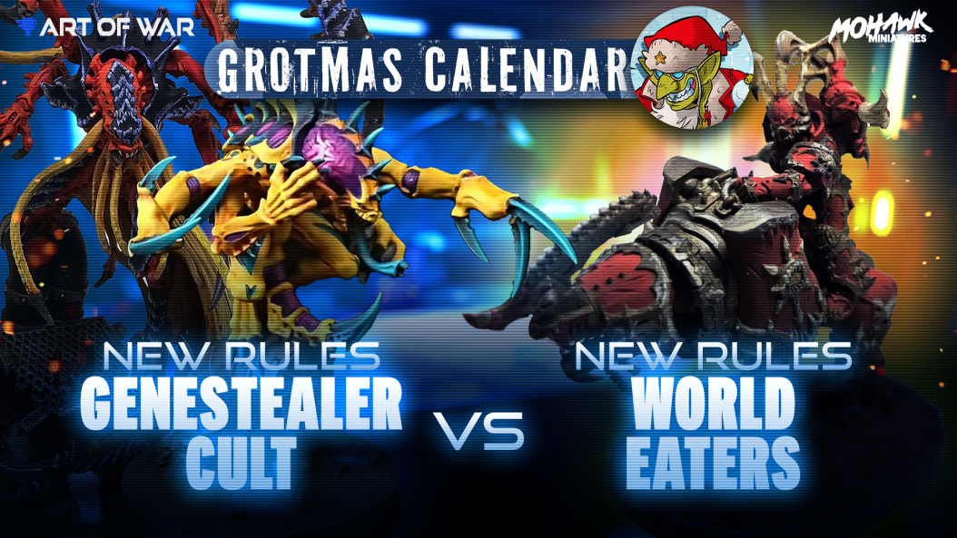 World Eaters vs Genestealer Cult Grotmas Coaching Match