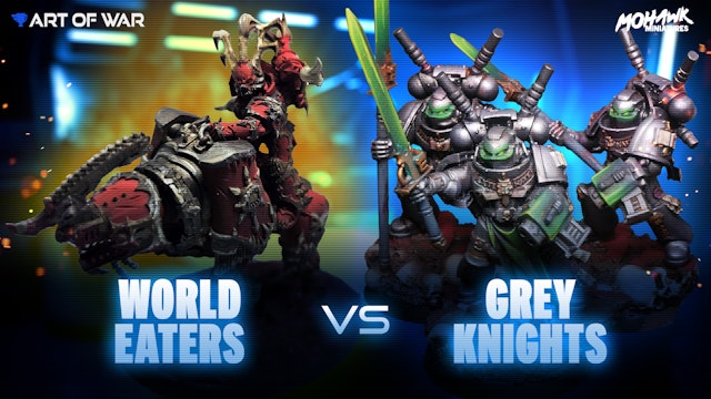 World Eaters vs Grey Knights Coaching Match