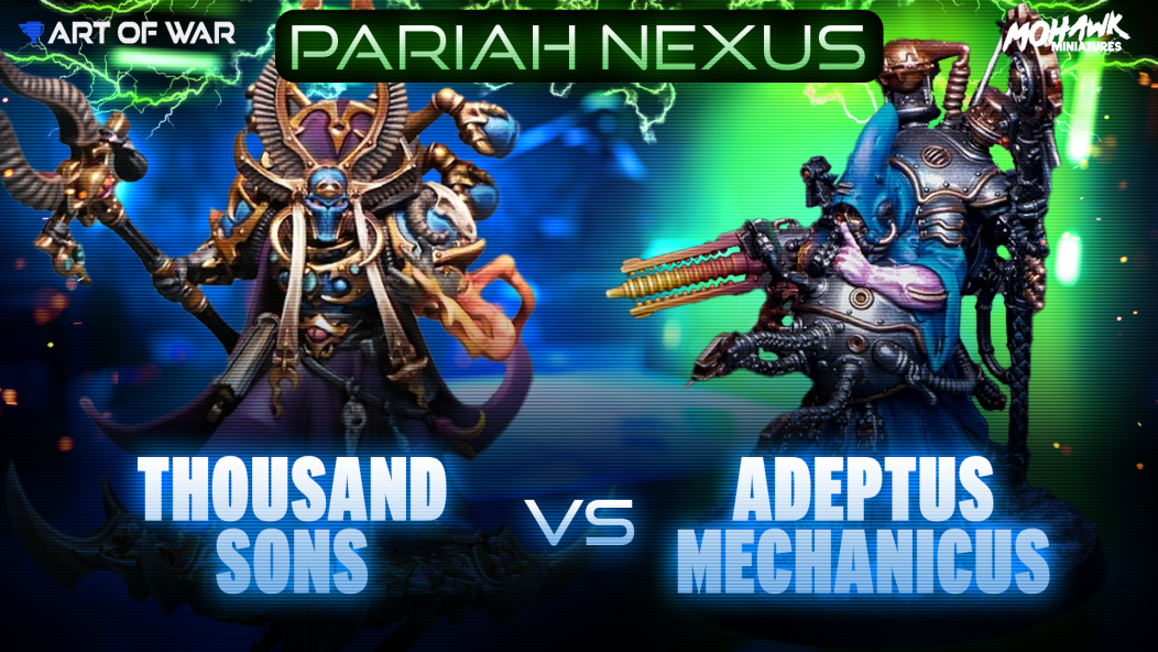 Thousand Sons vs Adeptus Mechanicus Coaching Match