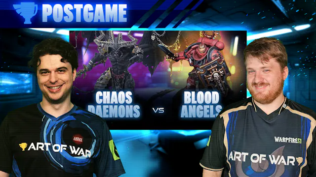 Blood Angels vs Chaos Daemons Post-Ga...