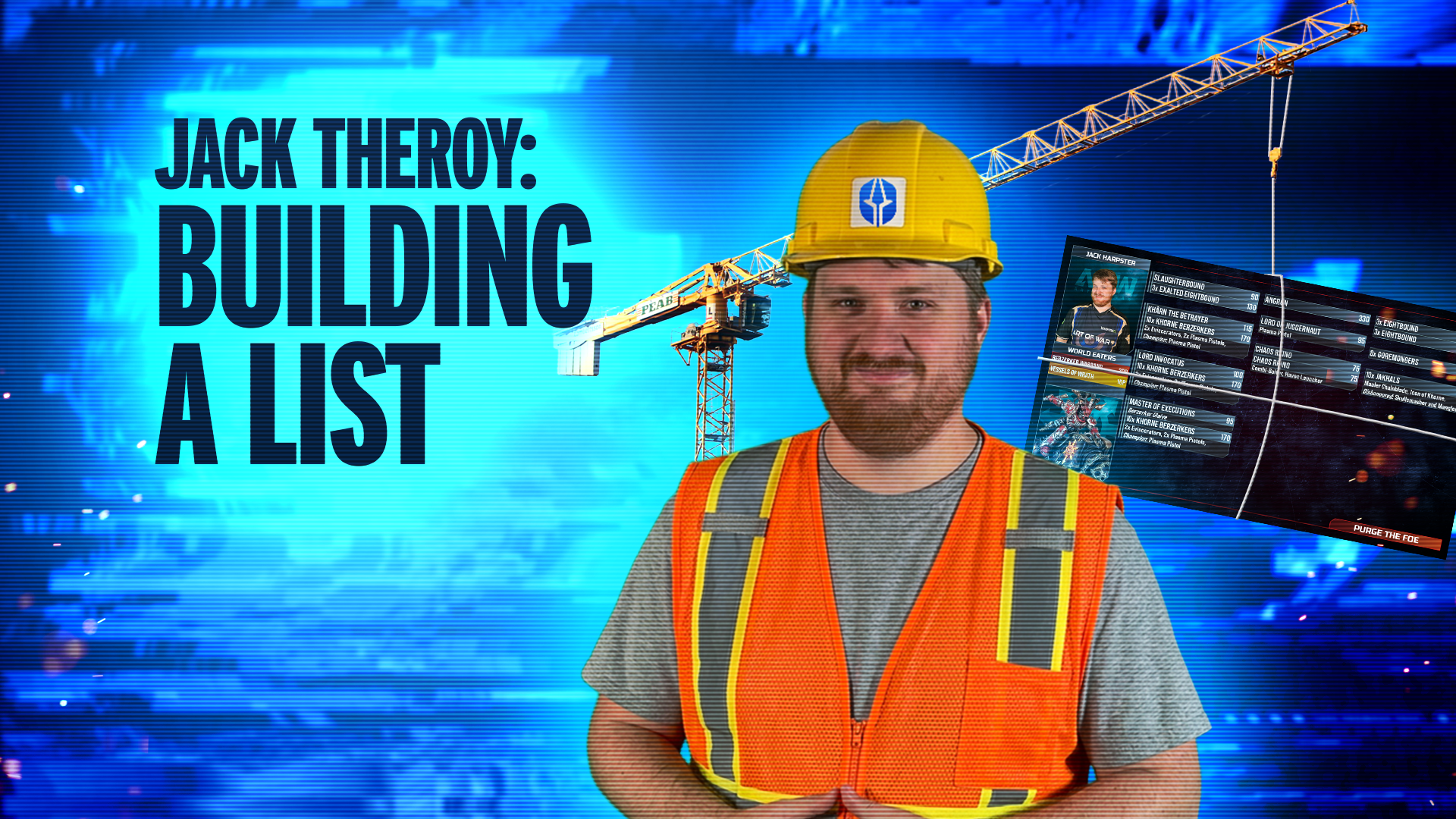 Jack Theory - Writing A Warhammer 40k List