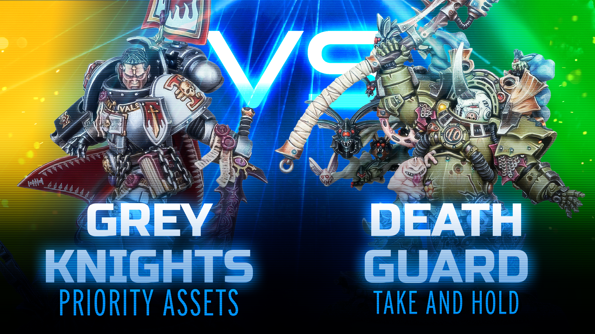 Death Guard vs Grey Knights Battle Report