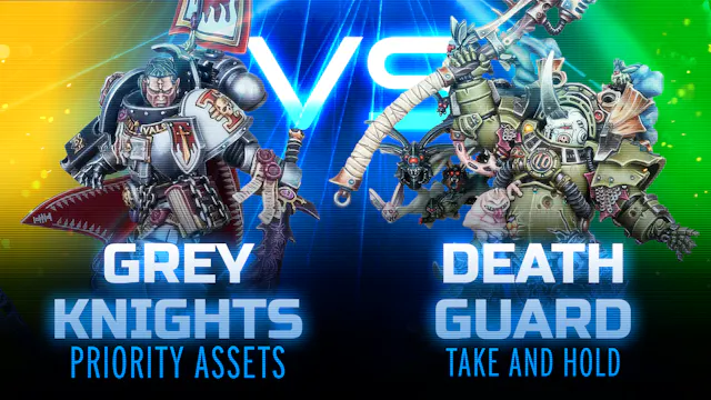 Death Guard vs Grey Knights Battle Re...