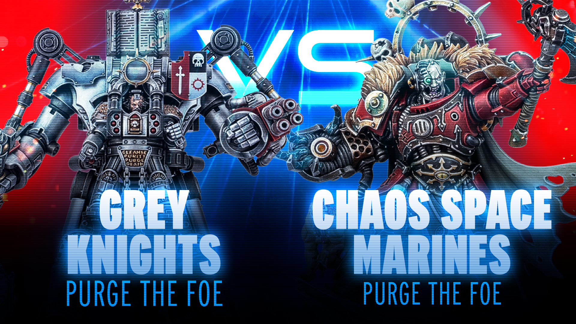 NEW 11th Edition MFM - Chaos Space Marines vs Grey Knights Battle Report