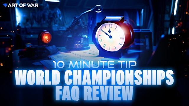 10 Minute Tip - US Open World Championships FAQ Rulings