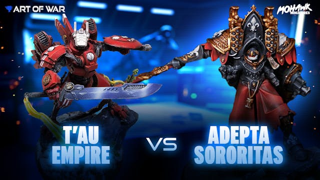 Tau Empire vs Adepta Sororitas Battle...