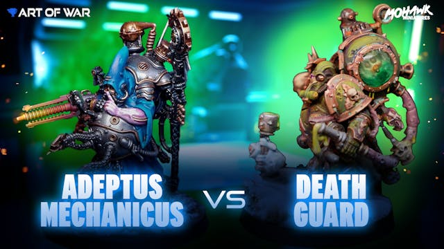 Adeptus Mechanicus vs Death Guard Bat...