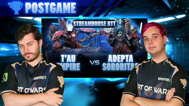 T'au Empire vs Adepta Sororitas SHRTT...