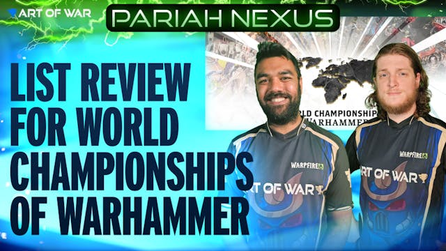 World Championships List Breakdown