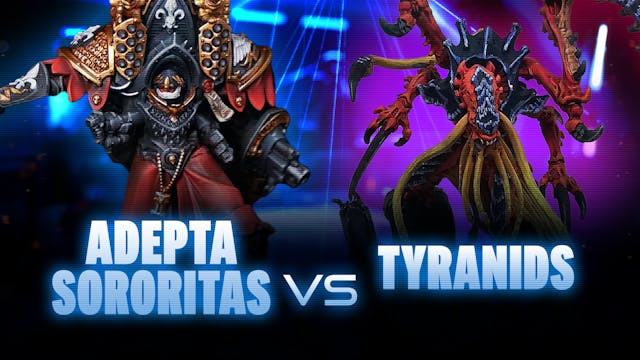 Adepta Sororitas vs Tyranids Competit...