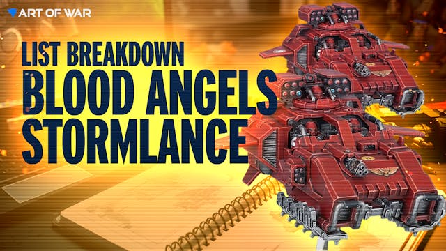 List Breakdown - Blood Angels Stormla...