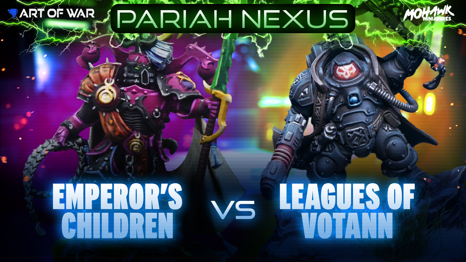 Emperor's Children vs Leagues of Votann Competitive 40k Battle Report