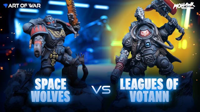 Leagues of Votann vs Space Wolves Bat...