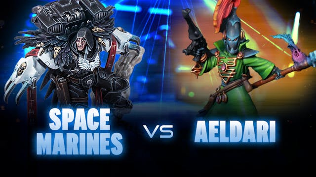 Raven Guard Space Marines vs Aeldari ...